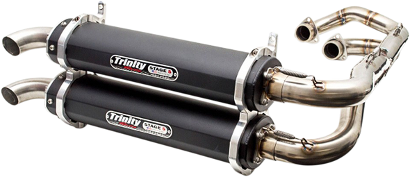 Trinity Racing Stage 5 Exhaust System Tr4162Dbk