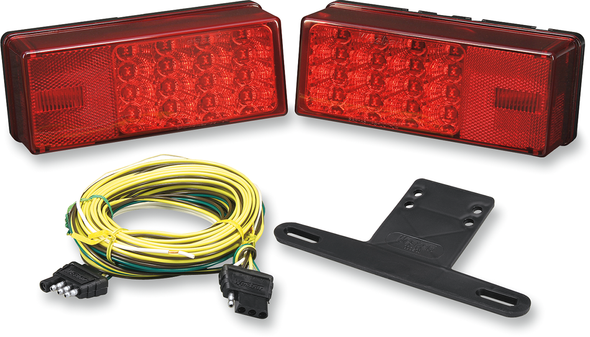 Wesbar Waterproof Led Low Profile Taillight Kit Rear Right 407530