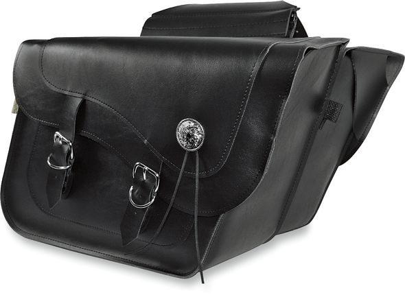 Willie & Max Luggage Deluxe Slant And Compact Slant Saddlebags 5871800