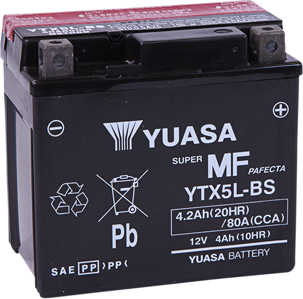 Yuasa Agm Maintenance-Free Battery Yuam32X5B