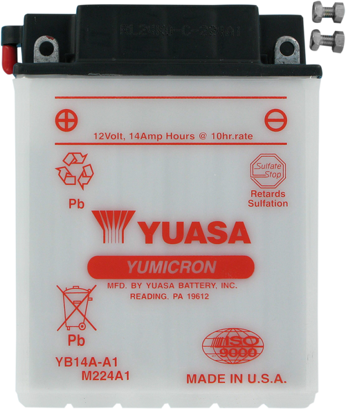 Yuasa Conventional Battery 12 V Yuam224A1Ind