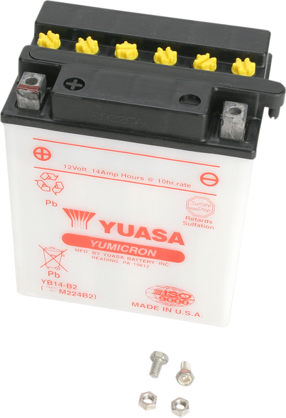 Yuasa Conventional Battery 12 V Yuam224B2Ind