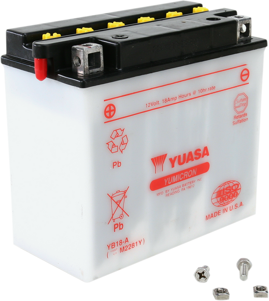 Yuasa Conventional Battery 12 V Yuam2281Y