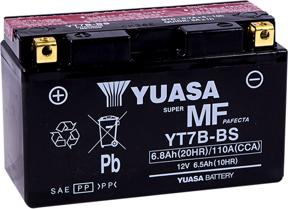 Yuasa Agm Maintenance-Free Battery Yuam62T7B
