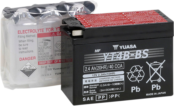 Yuasa Agm Maintenance-Free Battery Yuam62T4B