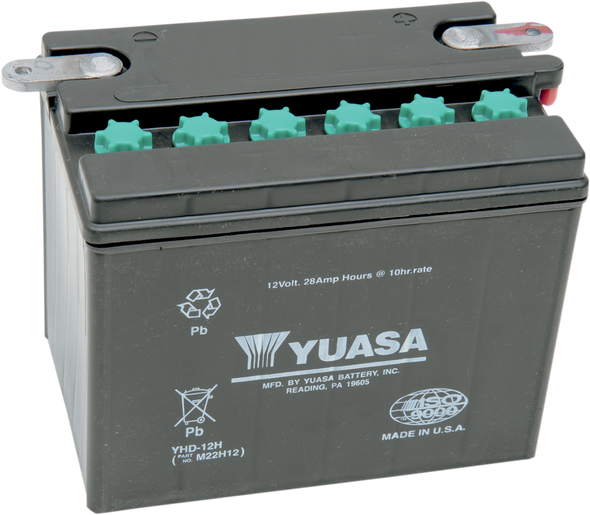 Yuasa Conventional Battery 12 V Yuam22H12Twn