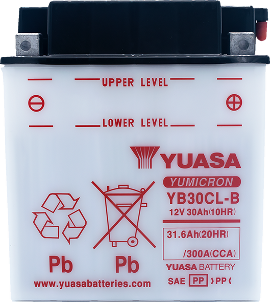 Yuasa Conventional Battery 12 V Yuam2230Ctwn
