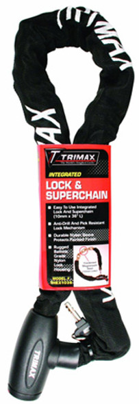 Trimax Integrated Lock & Superchain 10Mm Thex1036