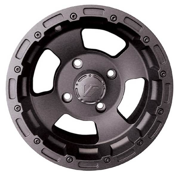 Vision Wheels Vision Aluminum Wheel 161 Bruiser Black 12X8 Use 161-127156B4