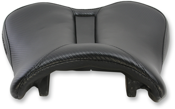 SADDLEMEN Gel Channel* Track Carbon Fiber Sport Seat - Black - R1 0810-Y148