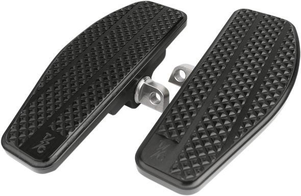 THRASHIN SUPPLY CO. Mini Floorboards Black TSC-2030-1 for Male-Mount Footpeg Supports
