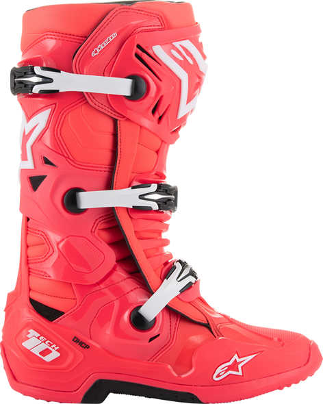 Alpinestars Tech 10 Boots - Diva Pink/White US 14 / EU 49.5 - Part 2010020-3812-14