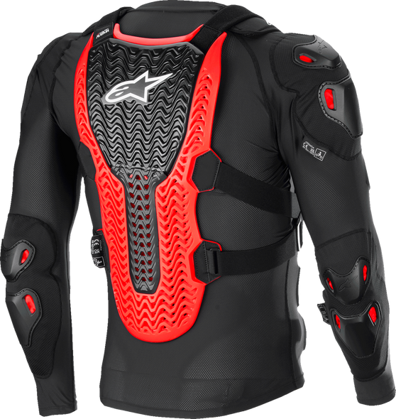 Alpinestars Bionic XTR Plasma Protection Jacket - Black/Red/White, Medium (Part No. 6507625-132-M)