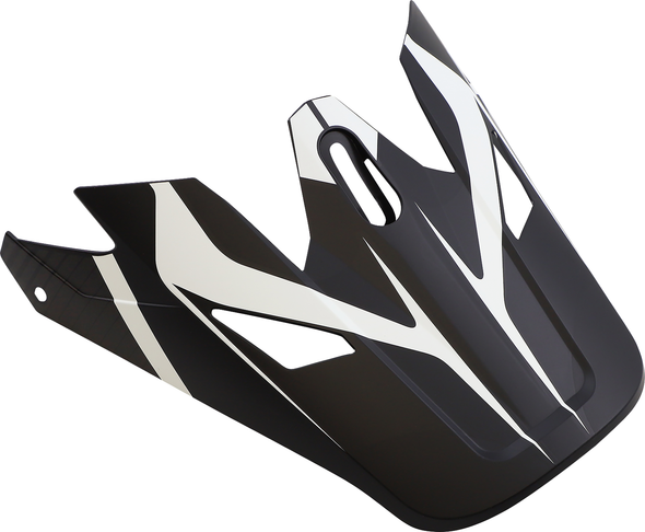Z1R Rise Visor Kit - Flame Black by Z1R, Part Number 0132-1473