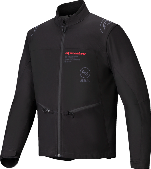 Alpinestars Lite-Dura Softshell Jacket 2XL - Black, Part Number 3700225-10-2X