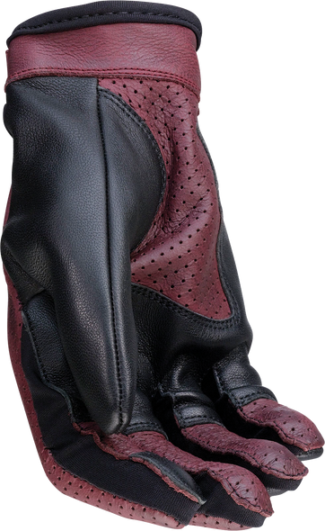 Z1R Women's Combiner Gloves Black/Red - XS, Part Number 3302-0891