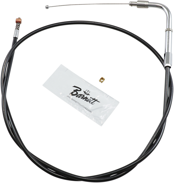 BARNETT Black Vinyl Idle Cable - 6 Inch Size, 38 Inches Length, Part Number 101-30-40015-06