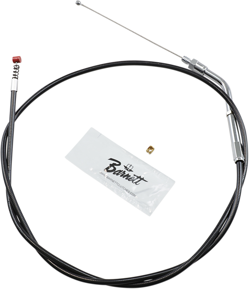 BARNETT Black Vinyl Idle Cable - 38 Inch Length, 6 Inch Size - Part 101-30-40005-06