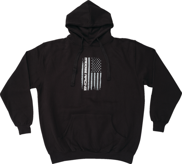 Moose Offroad Stars and Stripes Forever Hoodie - Black Large 3050-6956