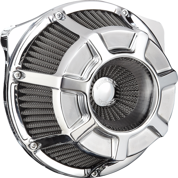 ARLEN NESS Inverted Series Beveled Chrome Air Cleaner Kit - Part 600-226
