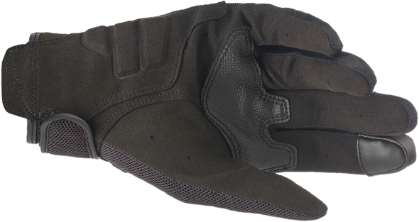 Alpinestars Copper Gloves XL - Black and White Motorcycle Gloves with Durable Synthetic Suede Palm