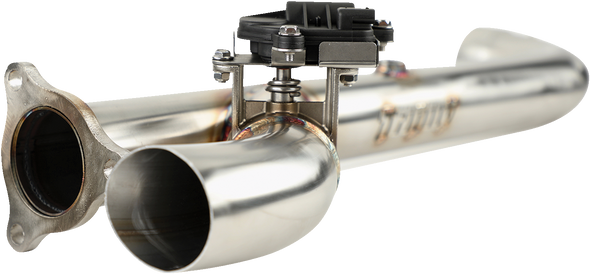 TRINITY RACING Side Piece Header Pipe with Electronic Cut Out TR-4179HP