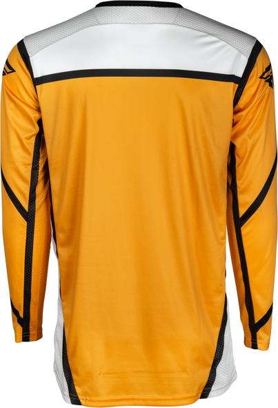 Lite Jersey White/Black/Mustard Lg