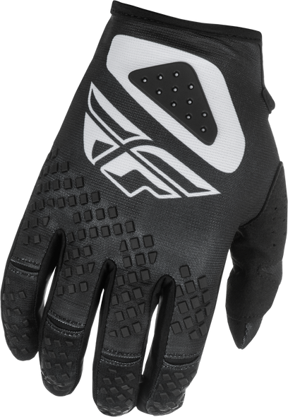 Youth Kinetic Sym Gloves Black/White Ys