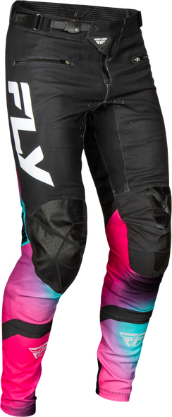 Rayce Bicycle Pants Fuschia/Black/Teal Sz 36