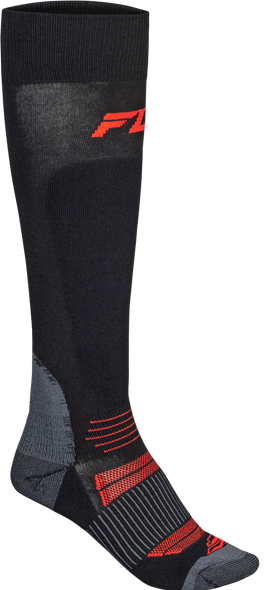Snow Midweight Wool Sock Black Lg/Xl