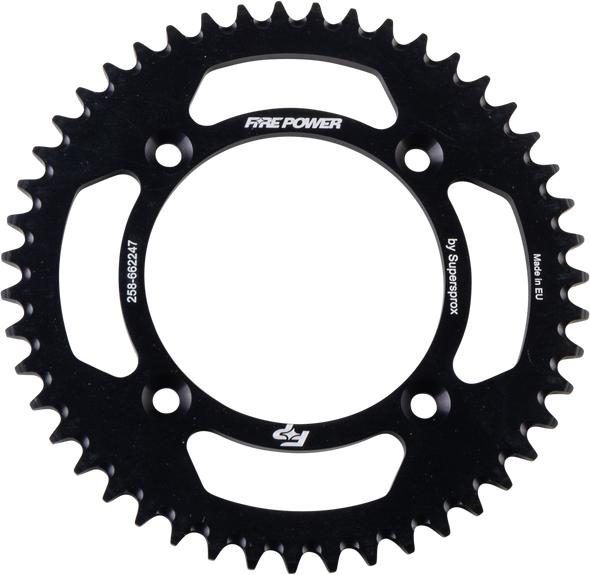 Rear Sprocket Aluminum 47t Blk