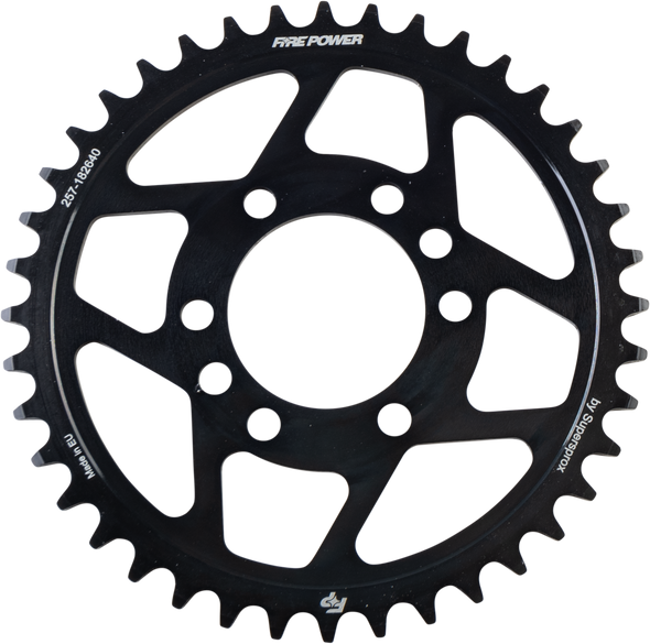 Rear Sprocket Steel 40t Blk FPS-1826-40-BLK