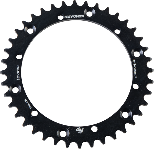 Rear Sprocket Steel 40t Blk FPS-853-40-BLK