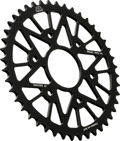 JT SPROCKETS JTA890.44BLK Rear Aluminum Sprocket, 44 Tooth for RC 390
