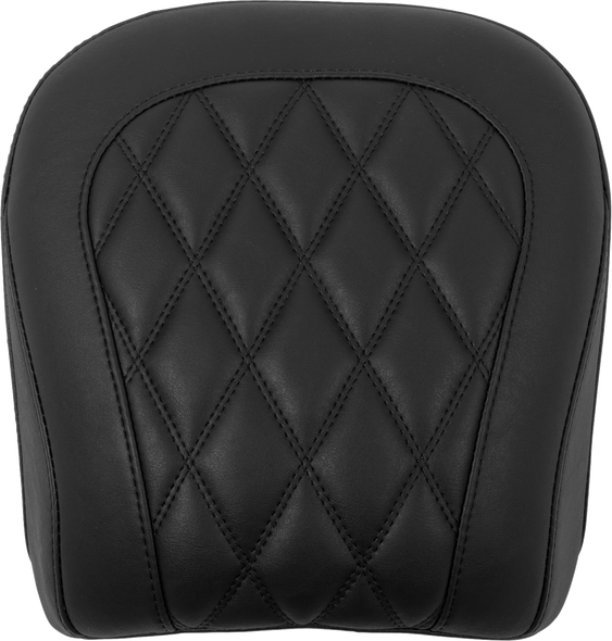 MUSTANG Wide Tripper* Passenger Seat for FLT/FLH 2023-2025 with Black Stitching - Part 88511