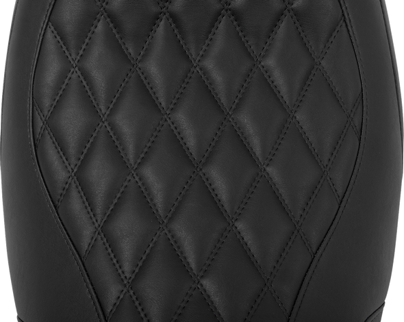 MUSTANG Wide Tripper* Seat for FLT/FLH 2023-2025 - Black Stitching, Part #88503