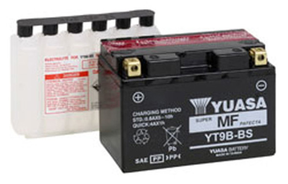 Yuasa Yt9B-Bs Maintenance Free12 Volt Battery Yuam629B4