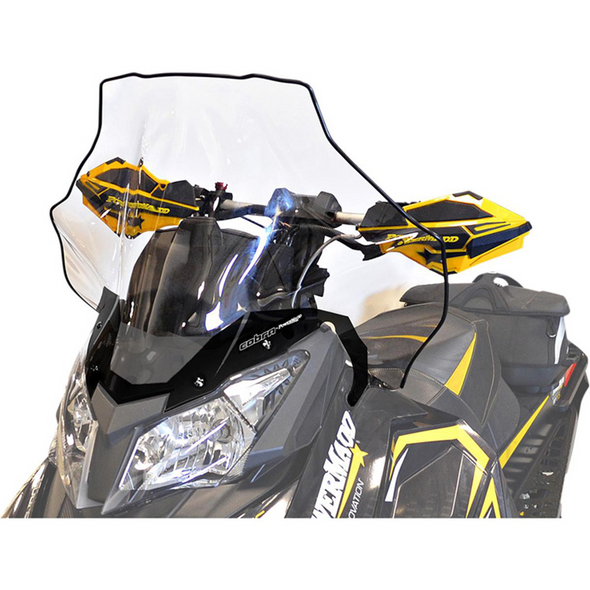 Powermadd Ski-Doo Rev Xs Tall Clear With Black Fade 19" 13540