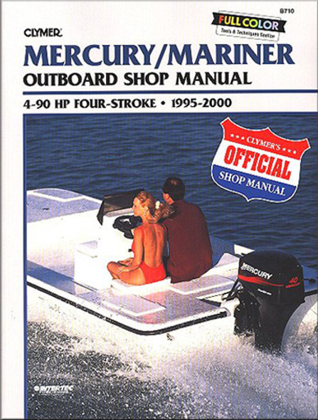 Clymer Manual Merc/Marnr 4-Stroke Ob 95-00 Cb710