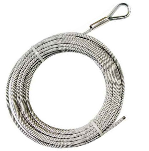 Warn Wire Rope 7/32" X 55' 68851