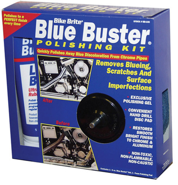 Bike Brite Blue Buster Polishing Kit 8 Oz Bb-100