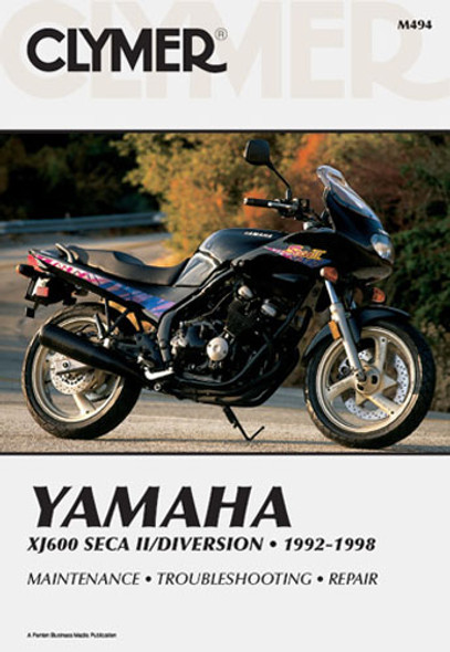 Clymer Manuals Clymer Manual Yam Xj600 Seca Ii 92-98 Cm494