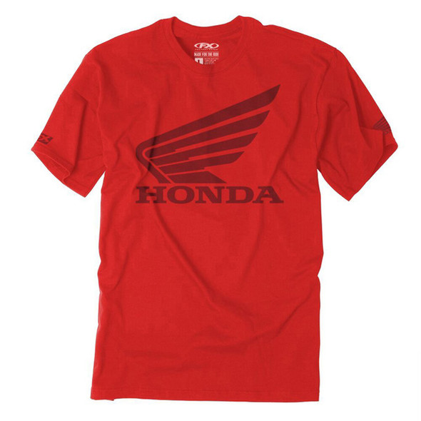 Factory Effex Honda Big Wing Men'S T-Shirt / Red (M) 21-87312