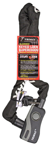 Trimax Alarmed Lock & Thex Super Chain 10Mm Tal1036