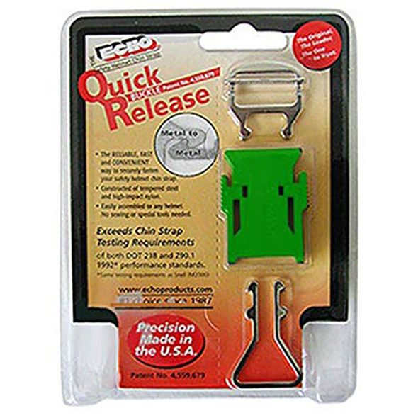 Echo Helmet Quick Release - Green 0108-006