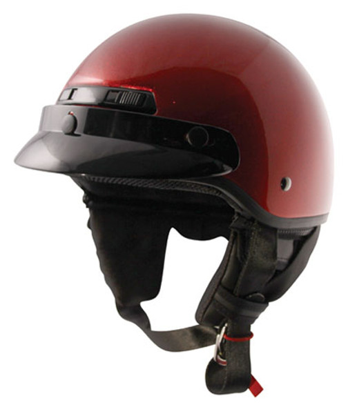 Zox Banos Metal Flake Red Sm Helmet 86-11072