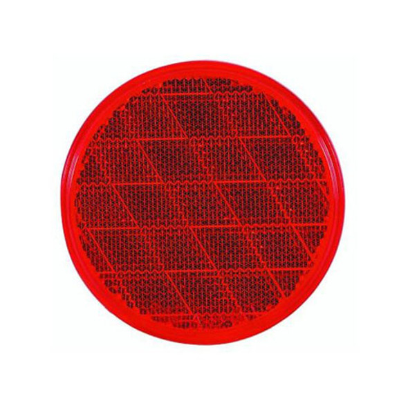 Optronics Reflector Round Red Re-21Rs