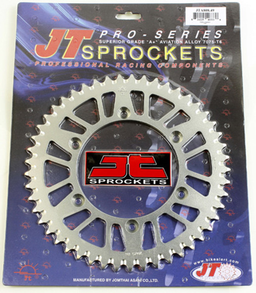 JT Rear Alloy Sprocket (Jta808) 49 Tooth Jta808.49