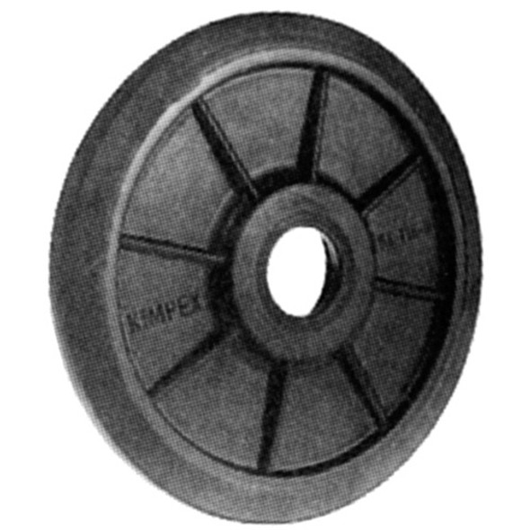 PPD Idler Wheel 7.00" Black Id-116-98