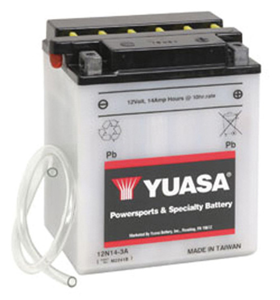 Yuasa 12N14-3A Conventional 12Volt Battery Yuam2241B